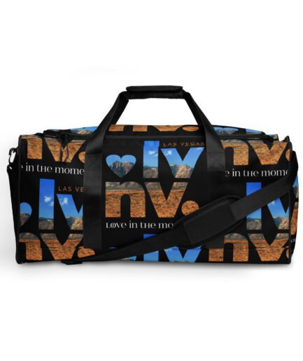 ♥LVNV (LITM) Black Duffle Bag